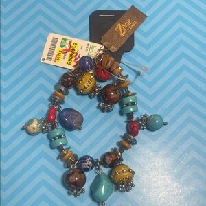 Zevar Multicolor Beaded Bracelet